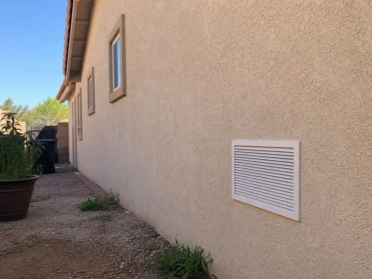 Freshly cleaned vent back in place — completed job in Santa Barbara, CA